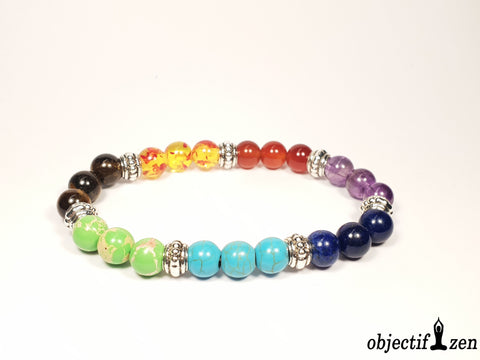bracelet 7 chakras objectif-zen