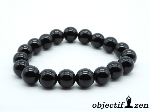bracelet onyx 10mm objectif zen