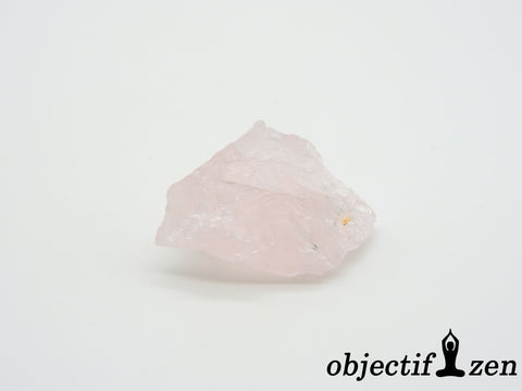 pierre brute quartz rose objectif zen
