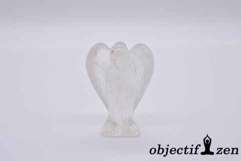 ange quartz blanc 5 cm objectif zen