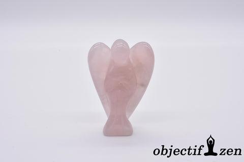 ange quartz rose 5 cm objectif-zen