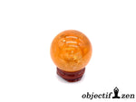 objectif zen boule 38mm calcite orange