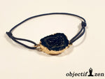 bracelet fantaisie druse noir objectif-zen