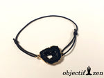 bracelet fantaisie druse noir objectif-zen