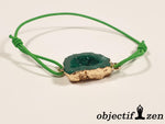 bracelet fantaisie vert prairie objectif-zen