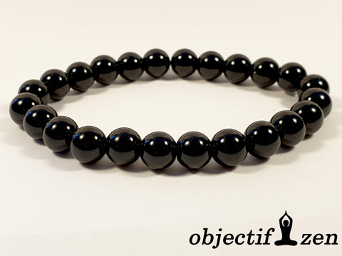 bracelet onyx 7mm objectif-zen
