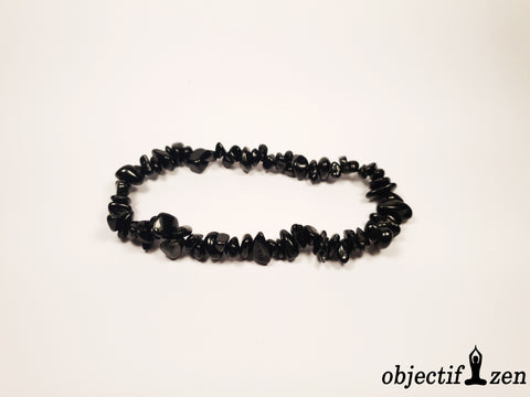 bracelet tourmaline noire zen 