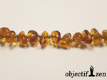 collier d'ambre bébé avec certificat 33 cm objectif zen