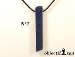 objectif zen collier cordon pierre lapis-lazuli