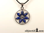 collier fleur lapis-lazuli objectif-zen