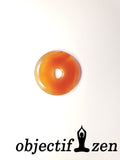 donut ou pi chinois cornaline 3 cm