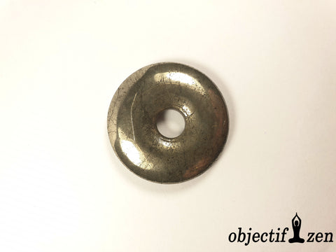 donut ou pi chinois pyrite 3 cm objectif zen