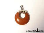 objectif zen collier donut 2.8cm pierre de soleil