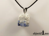 pendentif minerai brut lapis lazuli lithothérapie objectif zen