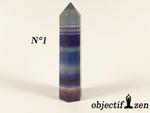 objectif-zen pointe de fluorite 6cm