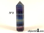 pointe de fluorite 6 cm objectif zen
