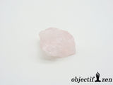 objectif-zen quartz rose pierre naturelle brute