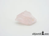 quartz rose pierre brute objectif-zen