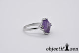 objectif zen bague 19mm amethyste