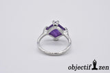 objectif zen bague 18mm amethyste