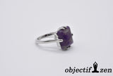 objectif zen bague amethyste 17mm