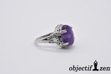 objectif zen bague amethyste 17mm