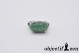 bague aventurine 18mm objectif-zen