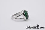 objectif zen bague malachite 20mm