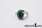 bague malachite 20mm objectif-zen