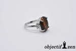 objectif zen bague 18mm oeil de tigre