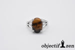 bague oeil de tigre 19mm objectif-zen