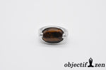 bague oeil de tigre 18mm objectif-zen