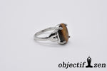 bague objectif zen oeil de tigre 18mm