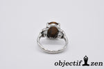 objectif-zen bague 18mm oeil de tigre