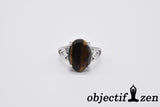 bague 17mm oeil de tigre objectif-zen