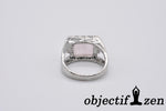 bague 18mm quartz rose objectif zen