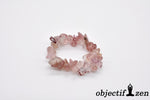 bague irrégulière quartz cerise objectif zen