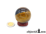 objectif zen boule oeil de tigre 45mm