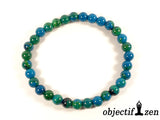 objectif  zen bracelet 6mm pierre de phoenix