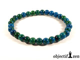 bracelet 6mm pierre de phoenix objectif-zen