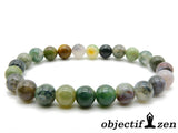 objectif-zen bracelet agate indienne 8mm 