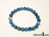 bracelet apatite objectif zen 8mm