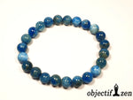 bracelet apatite 8mm objectif zen