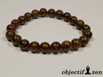 bracelet bronzite 8mm objectif zen