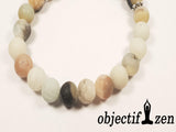 bracelet en amazonite 8 mm