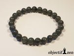 bracelet labradorite 7mm objectif-zen