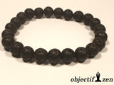 bracelet pierre de lave 8mm objectif-zen
