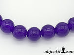 objectif-zen bracelet agate violette 8mm