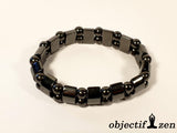 objectif zen bracelet double hématite magnétique