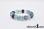 objectif zen bracelet fluorite taillée